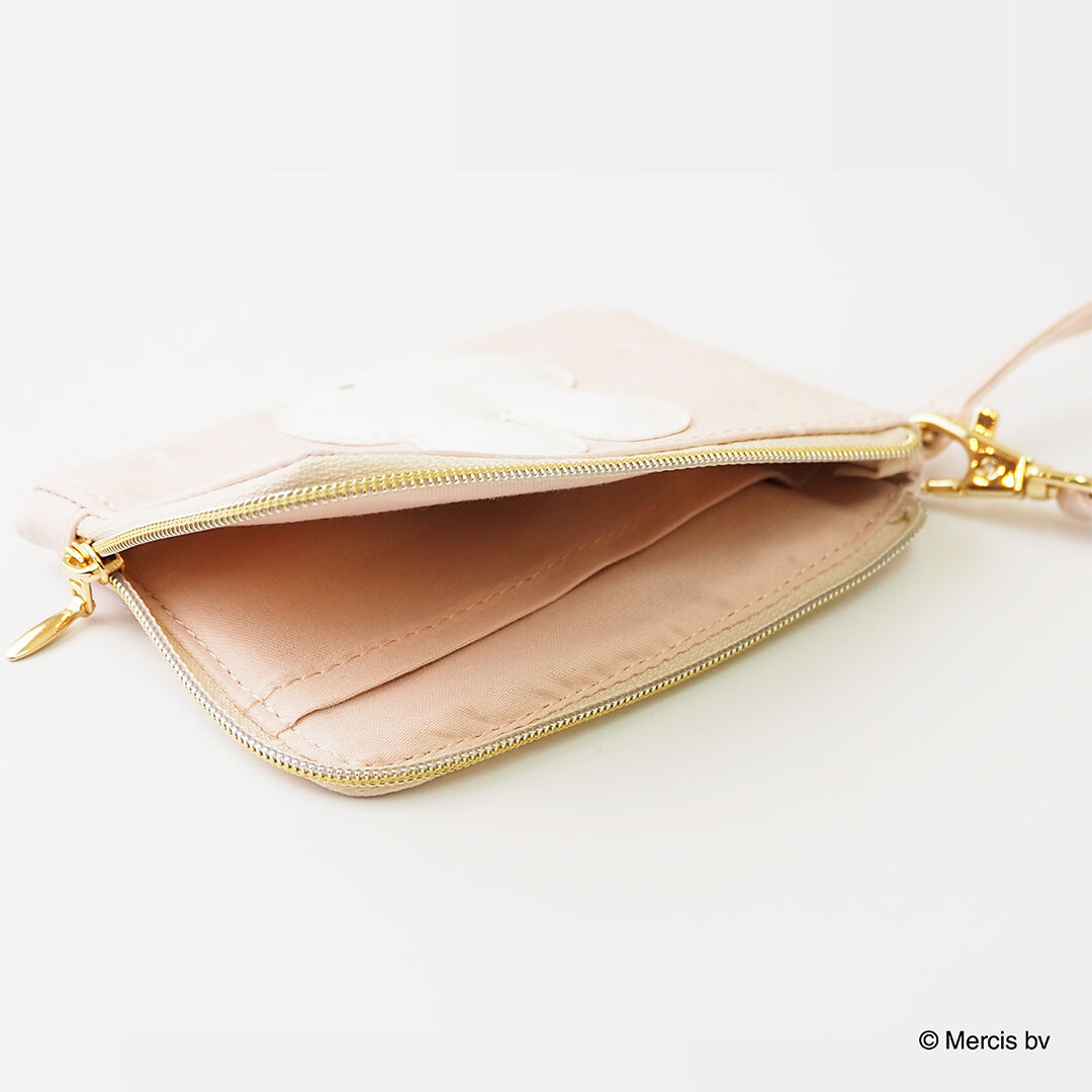  「MIFFY FLOWER APPLIQUE コイン＆パスポーチ」|コインケース|