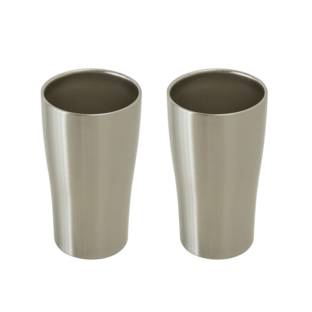 BACKYARD FAMILY「タンブラー 保温 保冷 通販 2個セット ブランド tone 真空断熱 ステンレス シンプル」|グラス・マグカップ|シルバー1