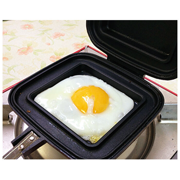 BACKYARD FAMILY「ホットサンドメーカー 直火 ih 通販 耳まで ホットサンド フライパン 着脱式 洗いやすい」|食器・キッチングッズ|