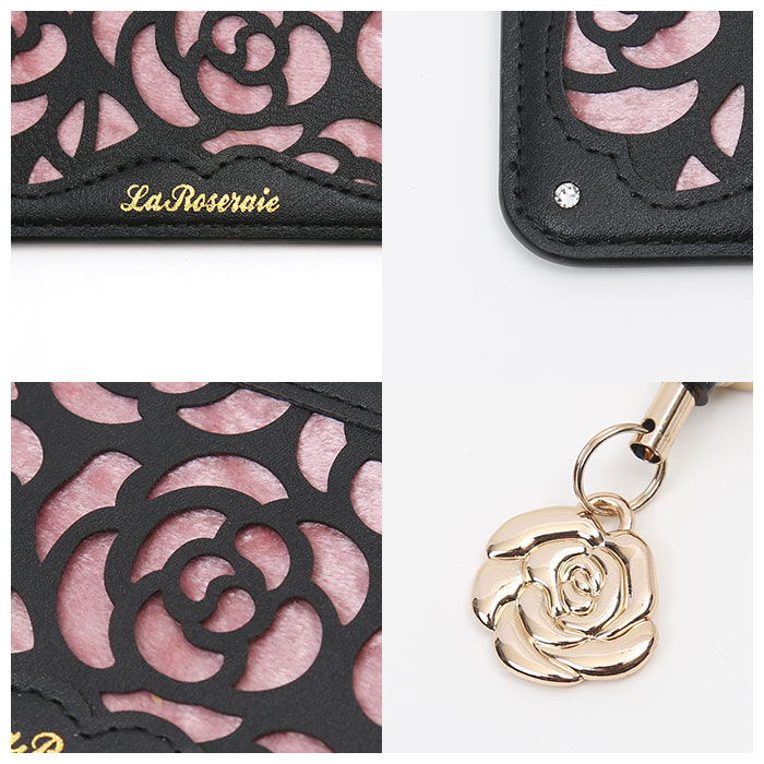 BACKYARD FAMILY「パスケース 定期入れ レディース 通販 薔薇 バラ リール付き カードケース カード入れ」|定期入れ|