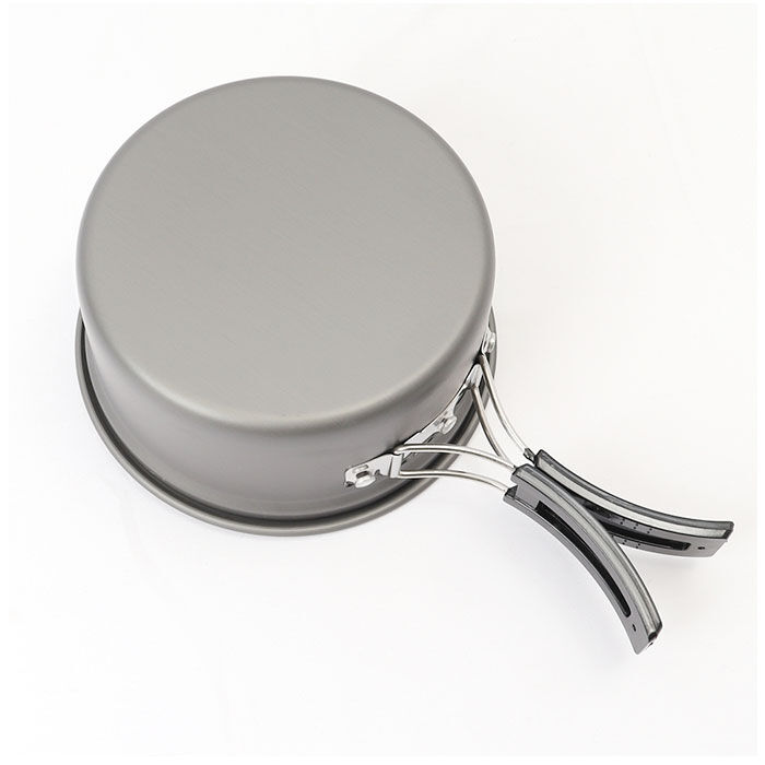 BACKYARD FAMILY「キャンプ 調理器具 片手鍋 通販 GoGoキャンプメシ GO-06 湯切り片手鍋 鍋 なべ ナベ」|食器・キッチングッズ|