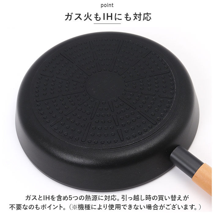 BACKYARD FAMILY「ククナキッチン フライパン 28cm 通販 チタン＆ダイヤモンド コーティング 6150-032」|食器・キッチングッズ|