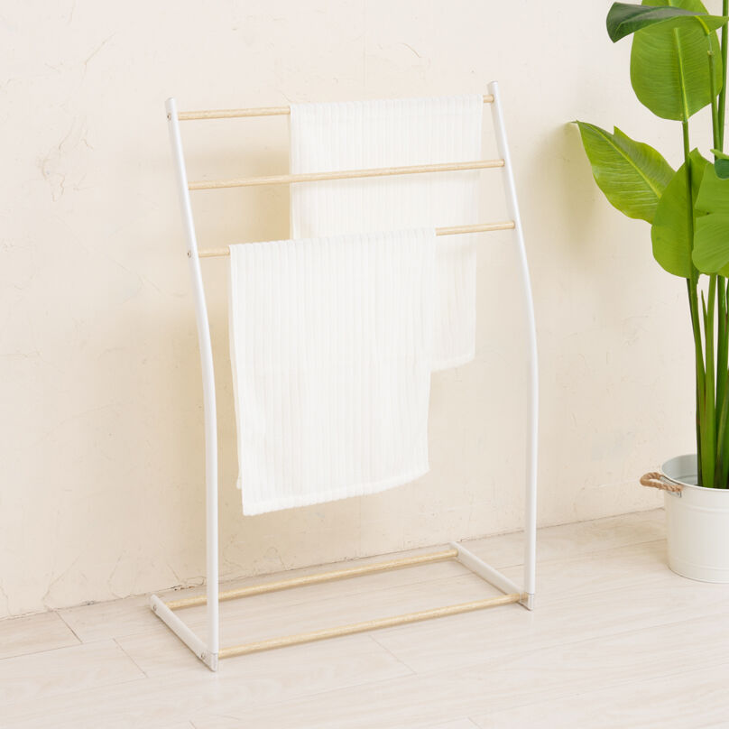 BACKYARD FAMILY「物干しスタンド おしゃれ 通販 タオルスタンド タオル掛け スマートタオルスタンド 永井興産」|その他|