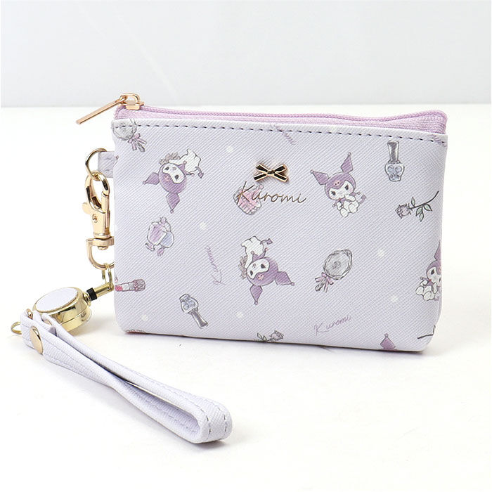 BACKYARD FAMILY「サンリオ リール付きパスケース 通販 パスケース リール付きキーケース パスポーチ 定期券入れ」|定期入れ|