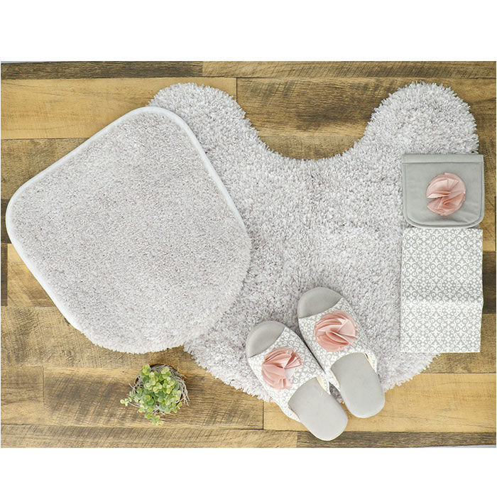 BACKYARD FAMILY「トイレマット おしゃれ 通販 SDS シュクルメランジェ 58&times; 60cm トイレ マット」|トイレタリー・ランドリーグッズ|