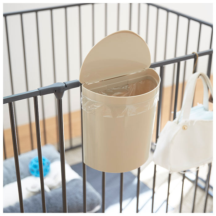 BACKYARD FAMILY「メルナミニ Meluna mini ダストボックス マグネット 通販 フック ごみ箱 フタ付き」|ダストボックス|