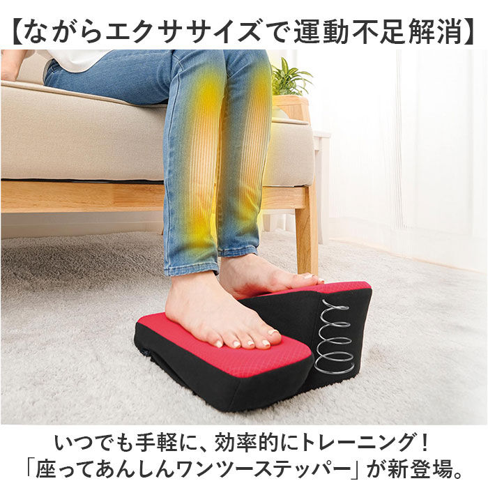 BACKYARD FAMILY「ステッパー 座ったまま 通販 ワンツーステッパー 足踏み ウォーキングステッパー 安心 ふくらはぎ」|その他|