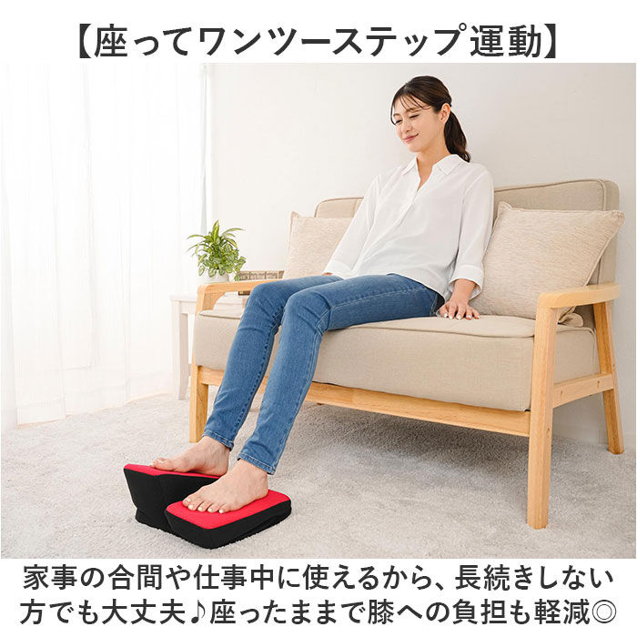 BACKYARD FAMILY「ステッパー 座ったまま 通販 ワンツーステッパー 足踏み ウォーキングステッパー 安心 ふくらはぎ」|その他|
