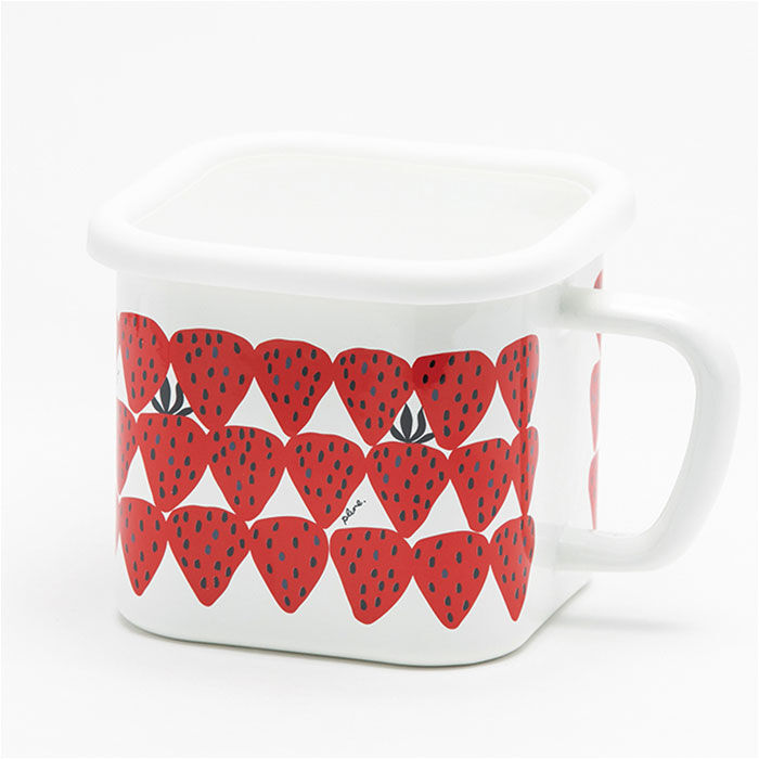 BACKYARD FAMILY「ホーロー 保存容器 通販 ホーローポット 作り置き 容器 ストック収納 角型 直火 ストッカー」|食器・キッチングッズ|