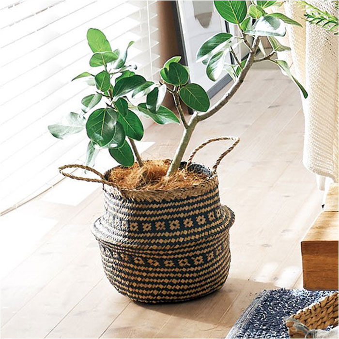 BACKYARD FAMILY「かご バスケット 持ち手 北欧 柄 通販 収納 2way 荷物入れ プランターカバー」|その他|
