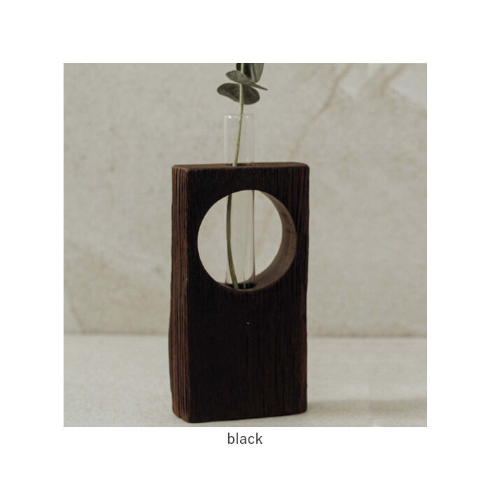 BACKYARD FAMILY「フラワーベース 古材 丸窓 通販 花瓶 一輪挿し 試験管 Flower vas 花器 フラワー」|その他|