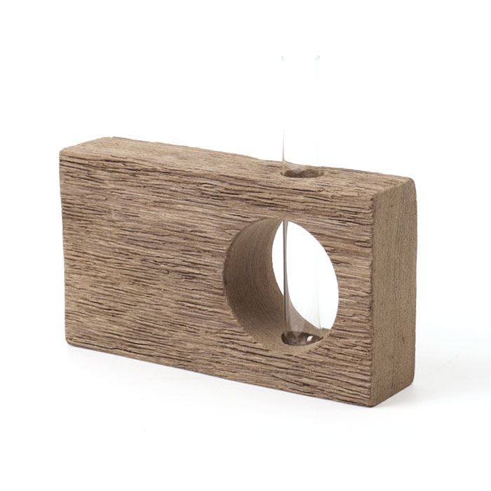 BACKYARD FAMILY「フラワーベース 古材 丸窓 通販 花瓶 一輪挿し 試験管 Flower vas 花器 フラワー」|その他|