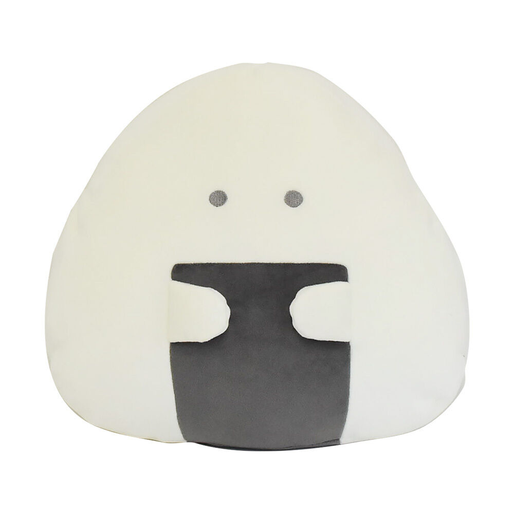 BACKYARD FAMILY「ぎゅっとおにぎりさん クッション 通販 ぎゅっと おにぎりさん リラックスクッション」|その他|ホワイト1