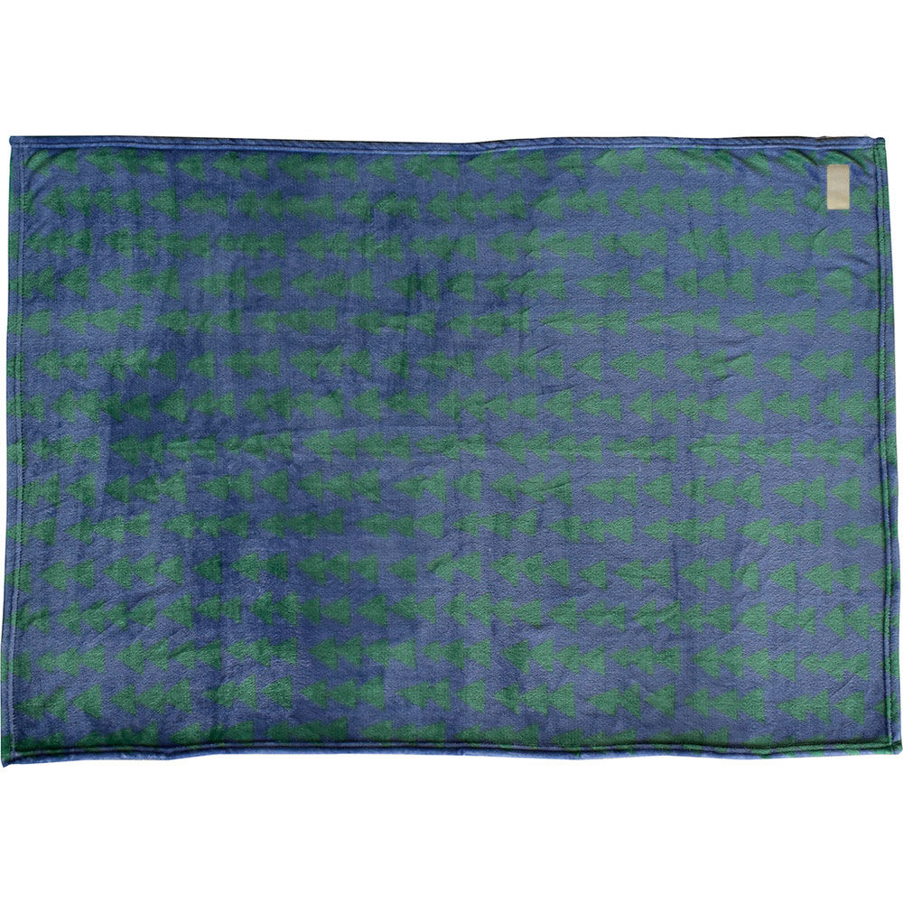 BACKYARD FAMILY「ブランケット ひざ掛け 通販 100&times;140cm arne 膝掛け 現代百貨 A71 おしゃれ」|ブランケット|ブルー1