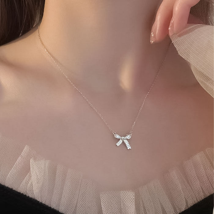 BACKYARD FAMILY「ネックレス レディース シンプル 通販 ペンダント ジュエリー レディースアクセサリー リボン」|その他|