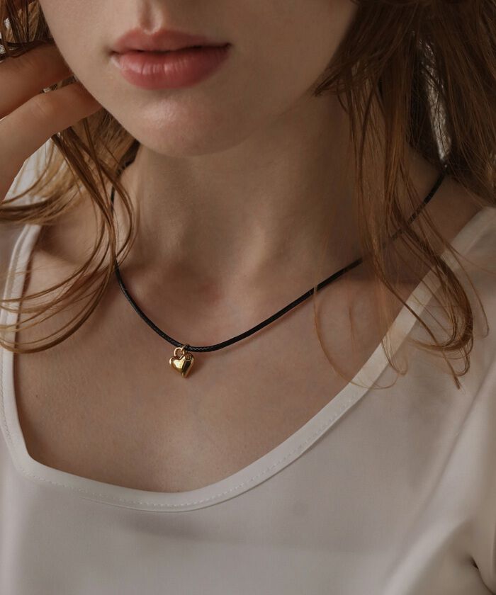 BACKYARD FAMILY「ミニハートチャームネックレス ダイヤモンドハーツ 通販 アクセサリー ジュエリー レディース」|その他|