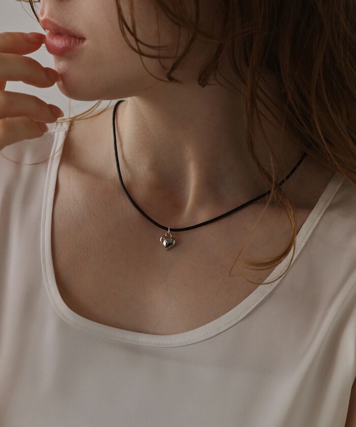 BACKYARD FAMILY「ミニハートチャームネックレス ダイヤモンドハーツ 通販 アクセサリー ジュエリー レディース」|その他|