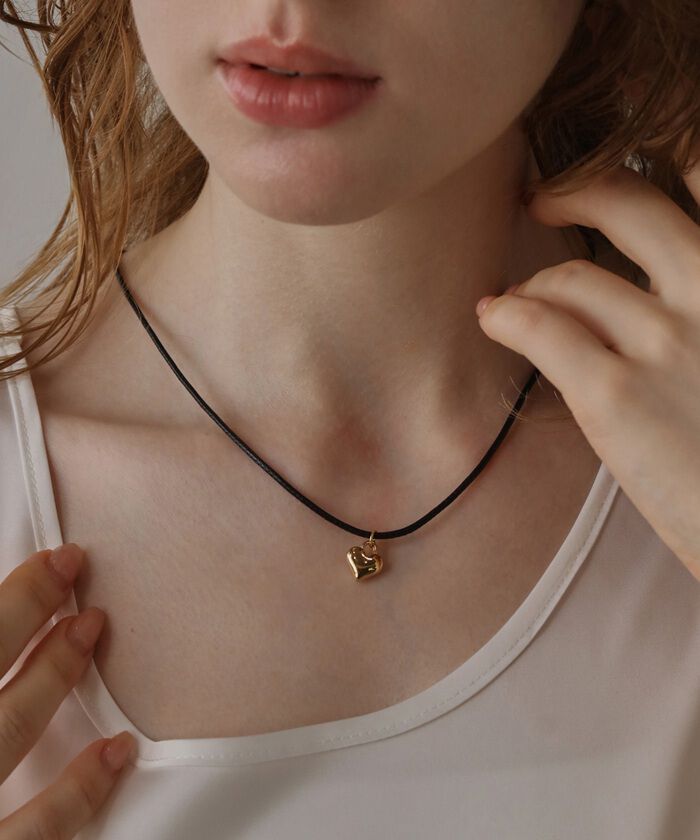 BACKYARD FAMILY「ミニハートチャームネックレス ダイヤモンドハーツ 通販 アクセサリー ジュエリー レディース」|その他|