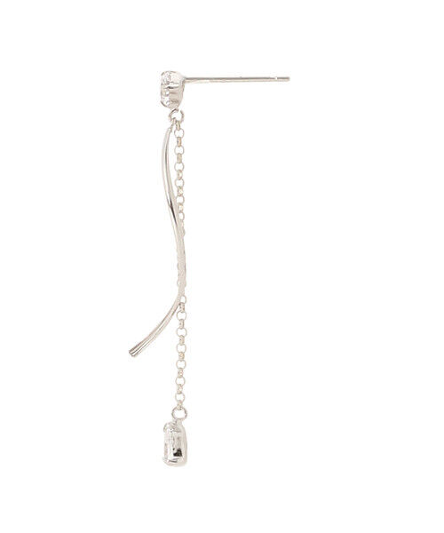 Samantha Tiara「K10 WG ロングチェーンピアス」|ピアス|