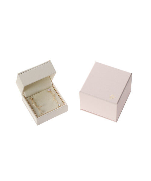 Samantha Tiara「K10 WG ロングチェーンピアス」|ピアス|