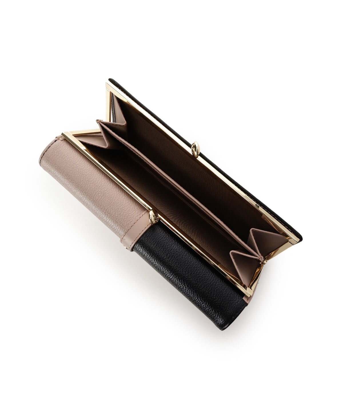 Samantha Thavasa Petit Choice「バイカラーフロントベルト 長財布」|財布|