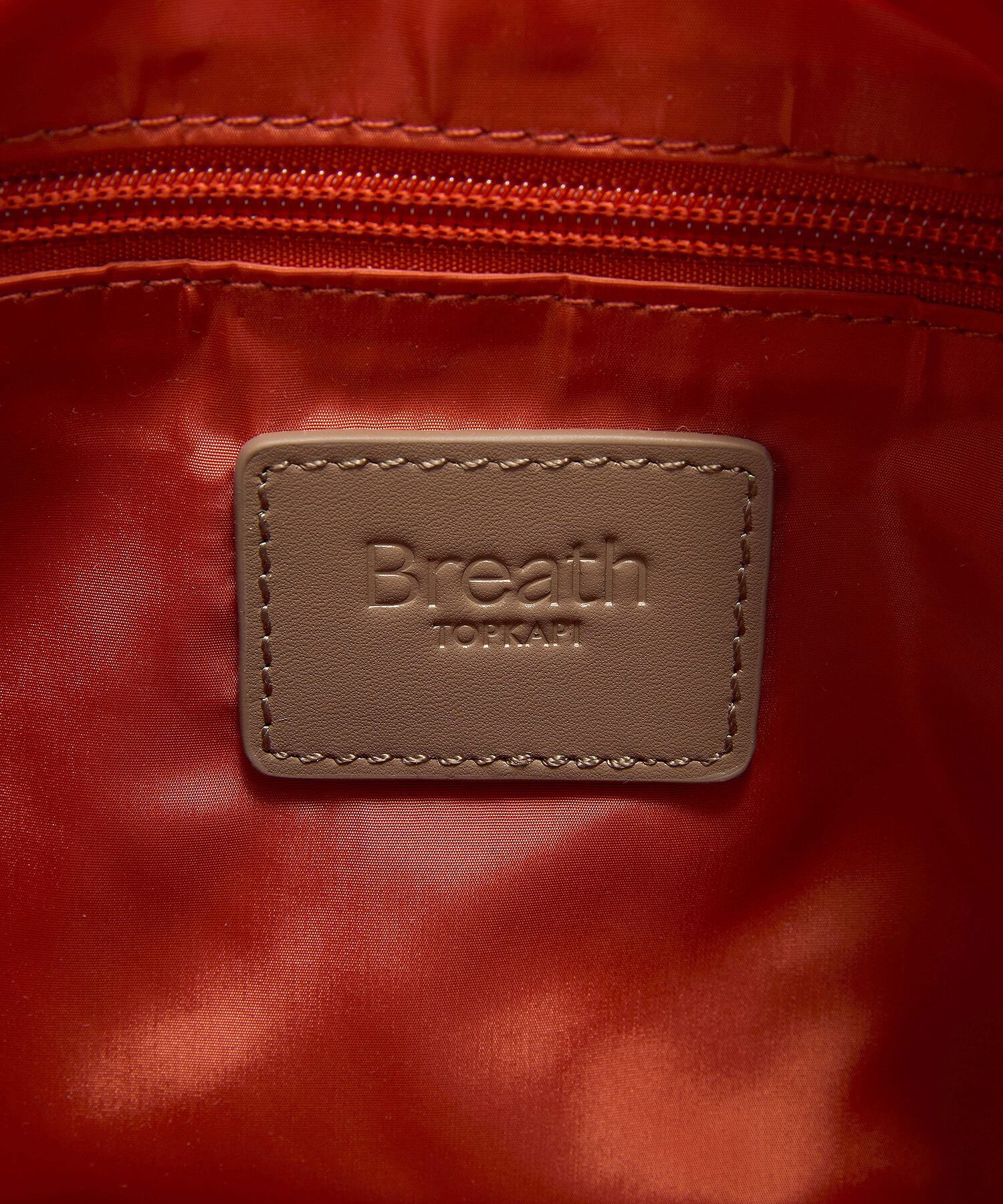 TOPKAPI BREATH「【Breath TOPKAPI】Freely フリーリー ナイロン ロゴテープ  ラウンド ショルダーバッグ」|ショルダー・メッセンジャー|