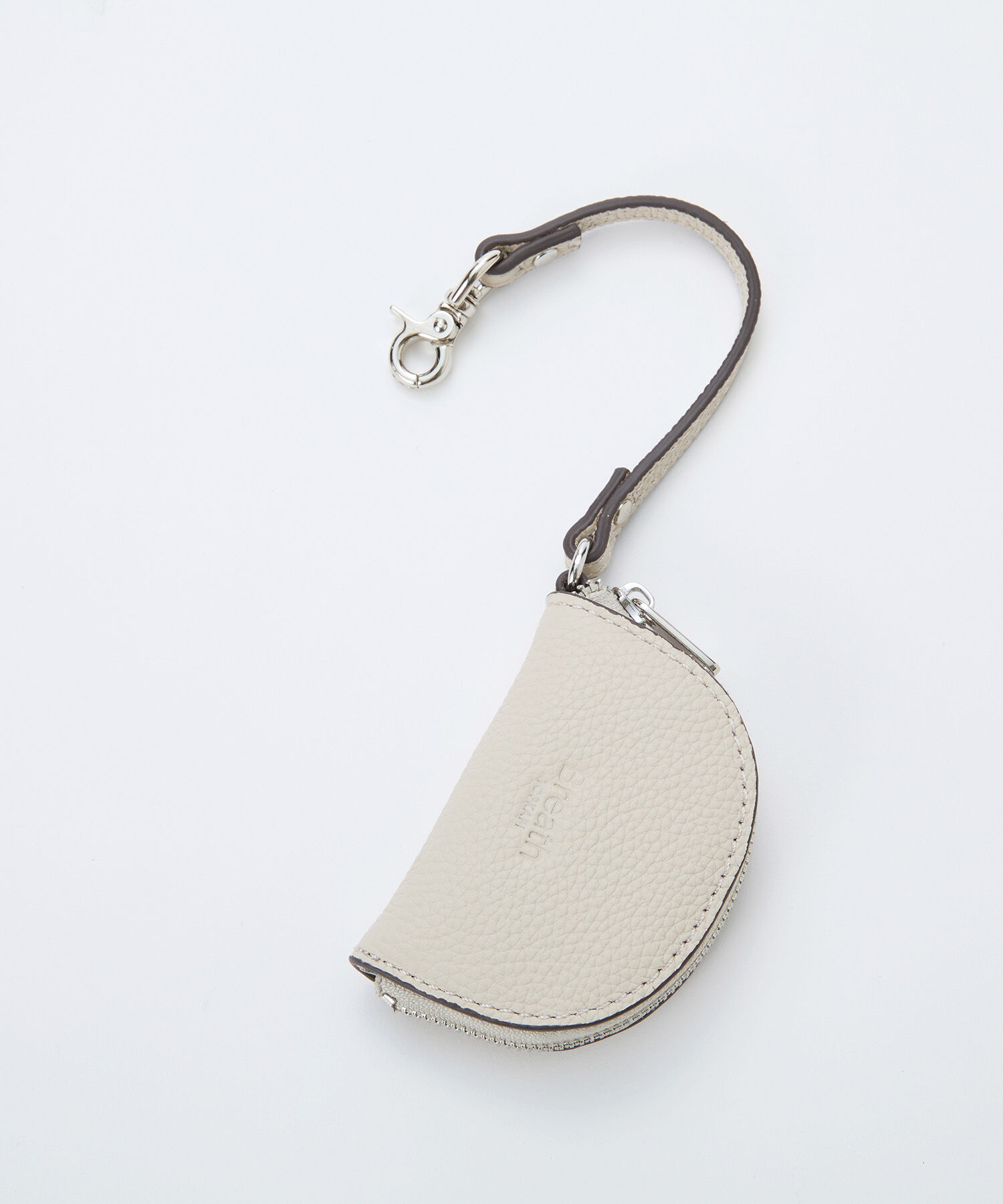 TOPKAPI BREATH「【Breath TOPKAPI】シュリンクレザー ハーフムーン ショルダーバッグ / チャーム付き」|ショルダー・メッセンジャー|