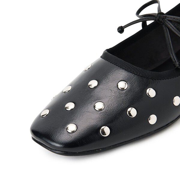 SY UNITED ARROWS「＜SY＞マルチドットバレエ フラット10●&uarr;」|バレエシューズ|