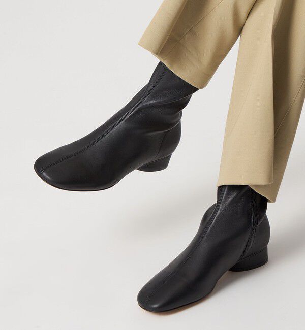 ODETTE E ODILE「ソフトストレッチ ショートブーツ25&uarr;」|ショートブーツ|