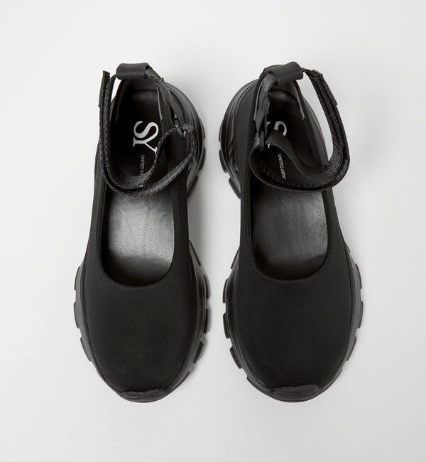 ODETTE E ODILE「＜SY＞ネックベルクロストラップ フラット65&uarr;」|スニーカー|