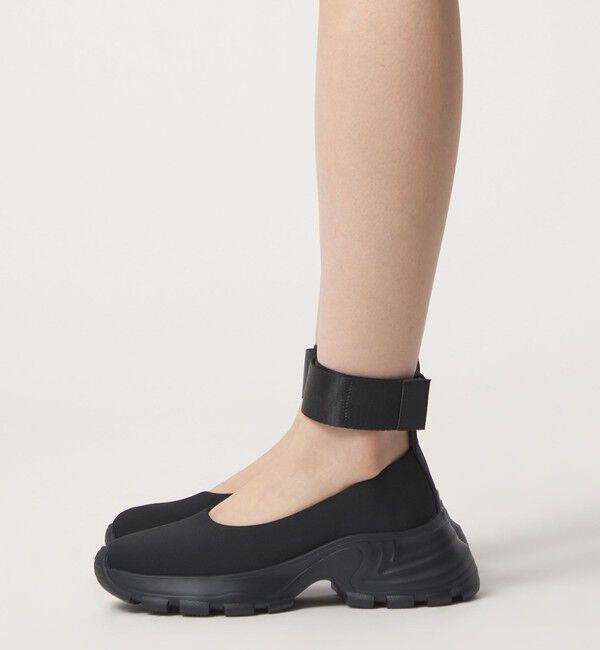 ODETTE E ODILE「＜SY＞ネックベルクロストラップ フラット65&uarr;」|スニーカー|