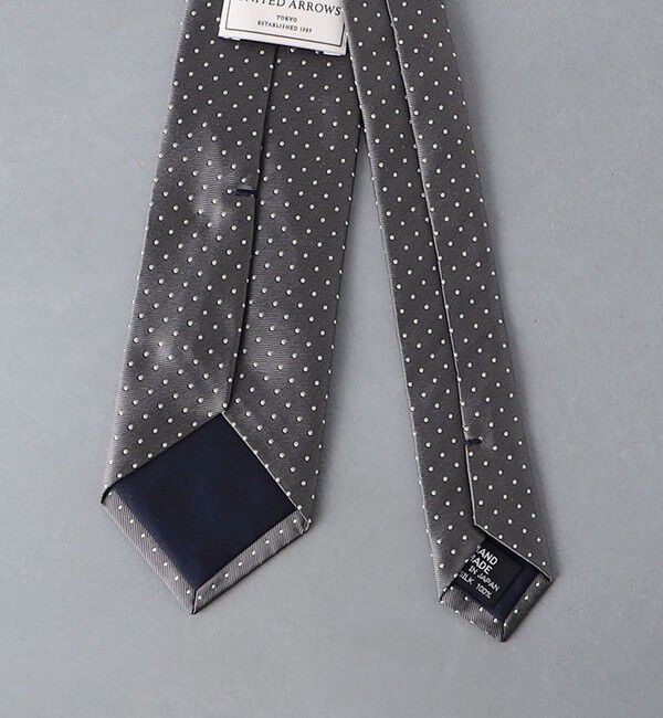 UNITED ARROWS「ツイル ミニ ドット ネクタイ」|ネクタイ・蝶ネクタイ|