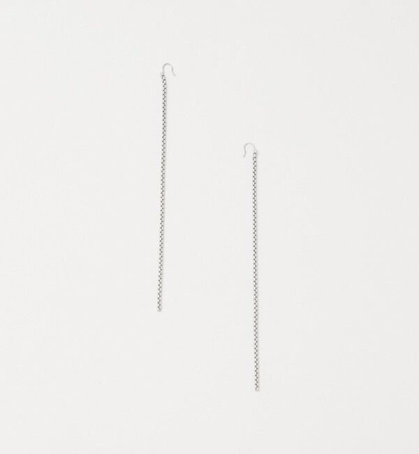 UNITED ARROWS「チェーンピアス」|ピアス|SILVER
