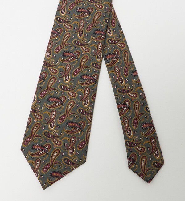 UNITED ARROWS「＜ERRICO FORMICOLA＞ペイズリー プリント ネクタイ」|ネクタイ・蝶ネクタイ|