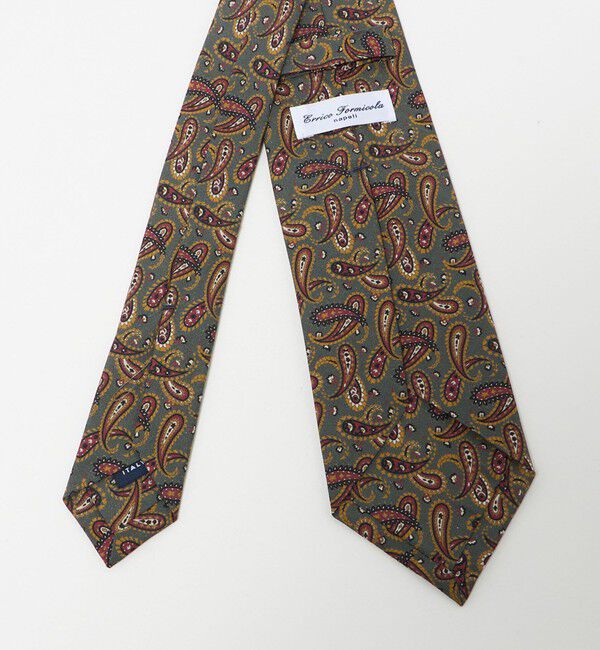 UNITED ARROWS「＜ERRICO FORMICOLA＞ペイズリー プリント ネクタイ」|ネクタイ・蝶ネクタイ|