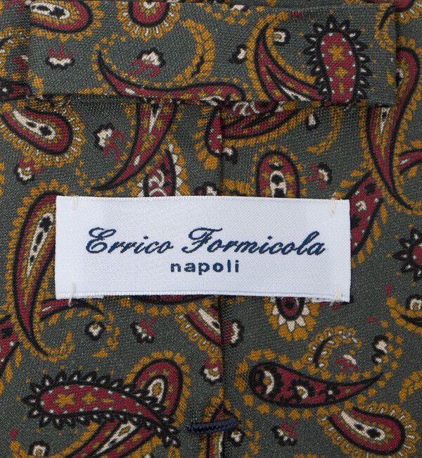 UNITED ARROWS「＜ERRICO FORMICOLA＞ペイズリー プリント ネクタイ」|ネクタイ・蝶ネクタイ|