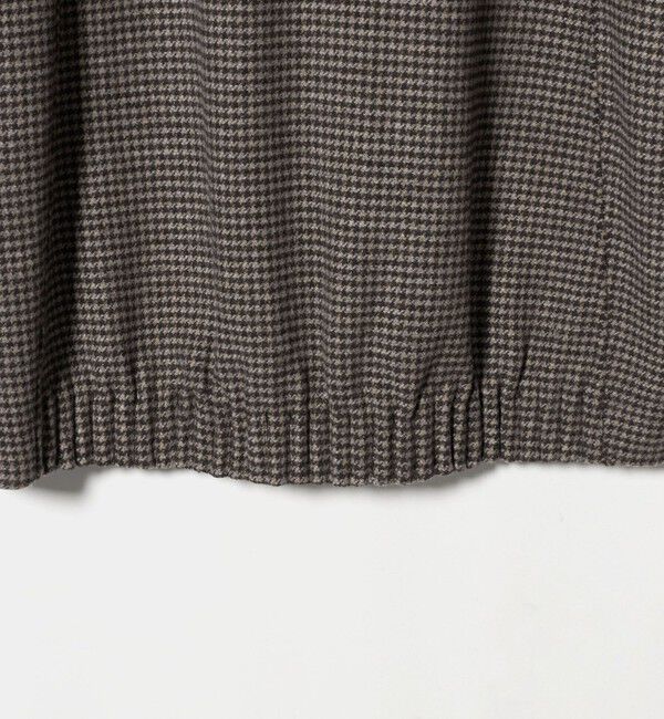 ASTRAET「＜ASTRAET＞スソタック ショールカラー チェック リバーコート」|チェスターコート|