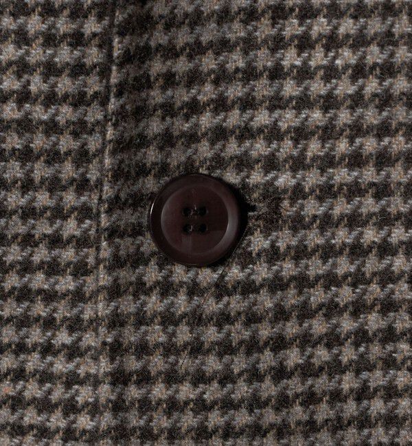 ASTRAET「＜ASTRAET＞スソタック ショールカラー チェック リバーコート」|チェスターコート|