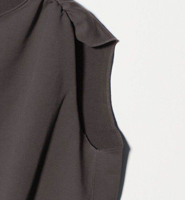 ASTRAET「＜ASTRAET＞ウラケ ボートネック ノースリーブカットソー」|スウェット・ジャージ|