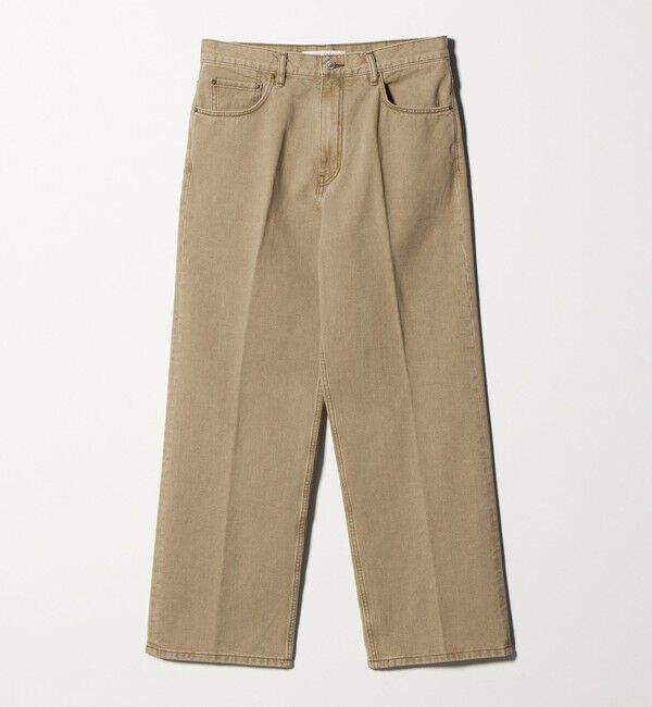 UNITED ARROWS「ロープ染めカラーデニム バギー5ポケット」|デニム|