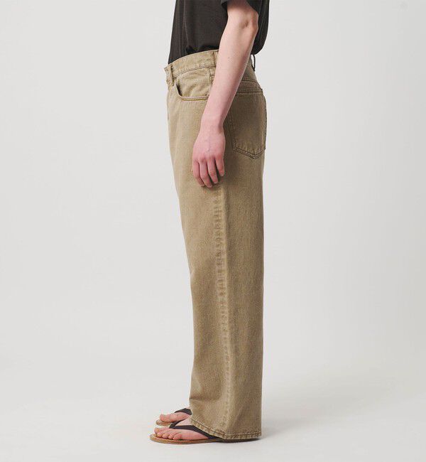 UNITED ARROWS「ロープ染めカラーデニム バギー5ポケット」|デニム|