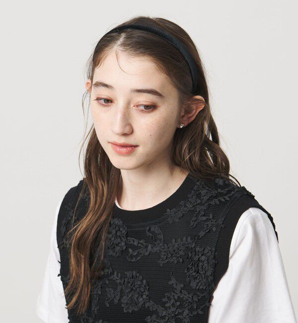 UNITED ARROWS「プレーン ヘッドバンド 14M」|カチューシャ|