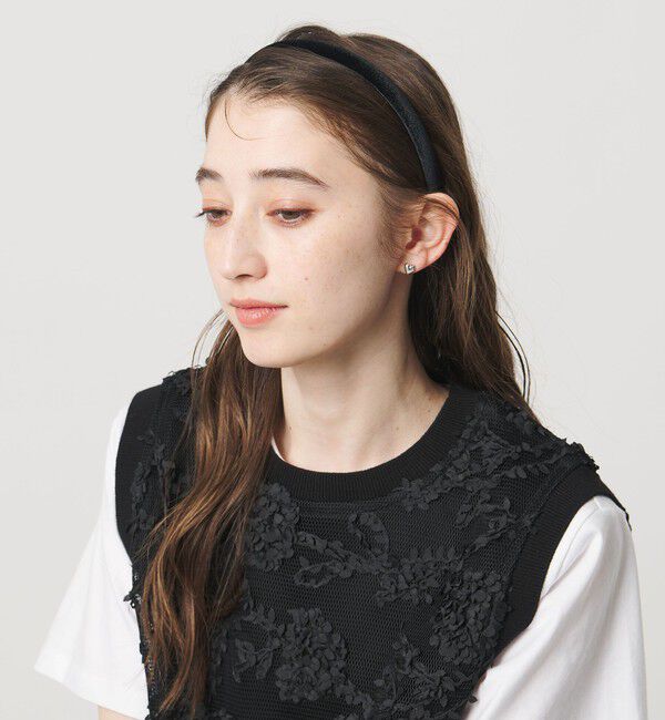 UNITED ARROWS「プレーン ヘッドバンド 14M」|カチューシャ|