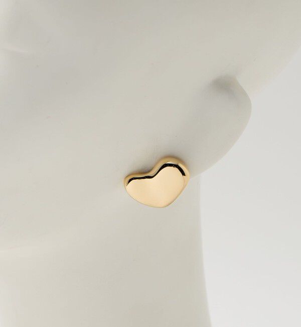 UNITED ARROWS「デフォームドハート ピアス」|ピアス|