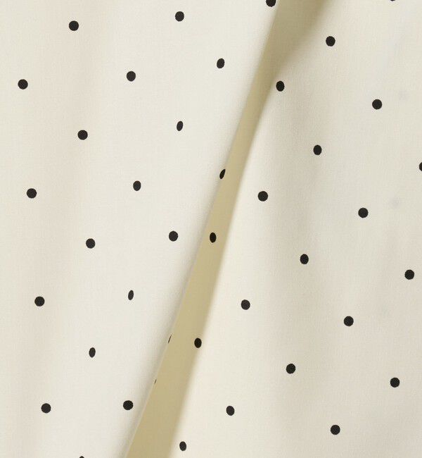 UNITED ARROWS「＜Marilyn Moon＞タックフリル ドット ブラウス」|シャツ・ブラウス|