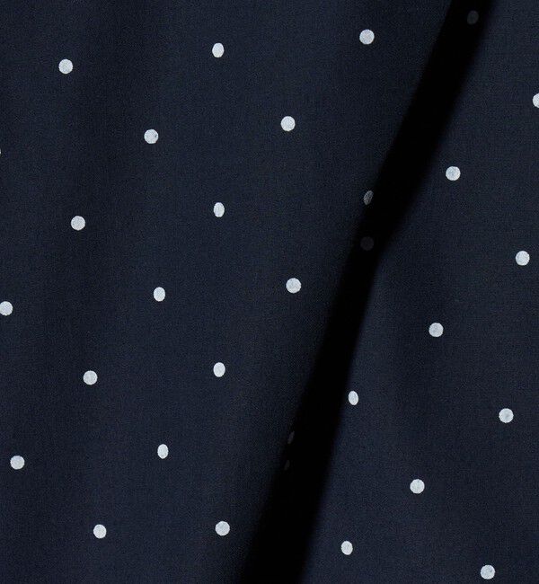 UNITED ARROWS「＜Marilyn Moon＞タックフリル ドット ブラウス」|シャツ・ブラウス|