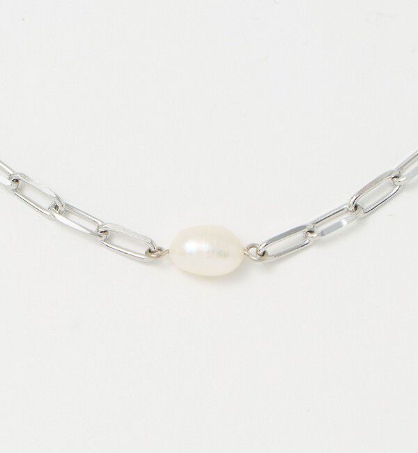UNITED ARROWS「淡水パール&times;チェーン ネックレス」|ネックレス|
