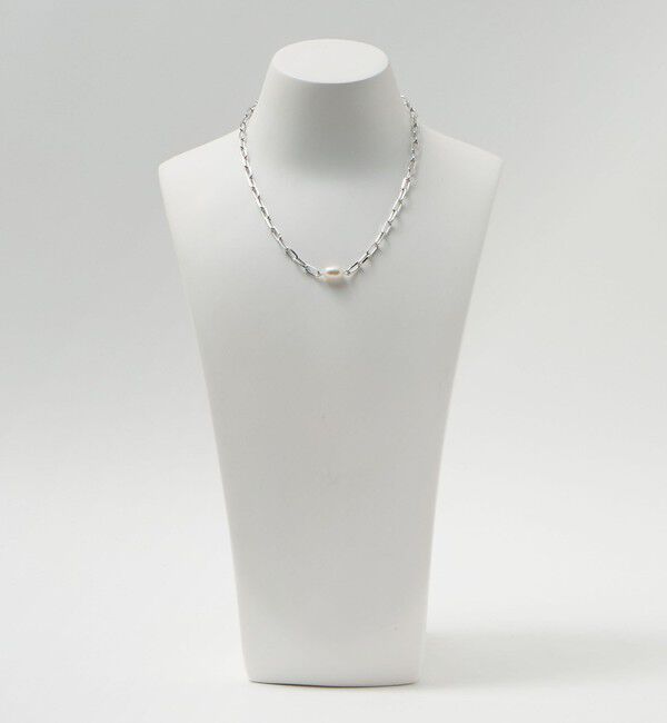UNITED ARROWS「淡水パール&times;チェーン ネックレス」|ネックレス|