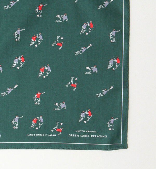 UNITED ARROWS green label relaxing「GLR シーアイランド サッカー ハンカチ」|ハンカチ|