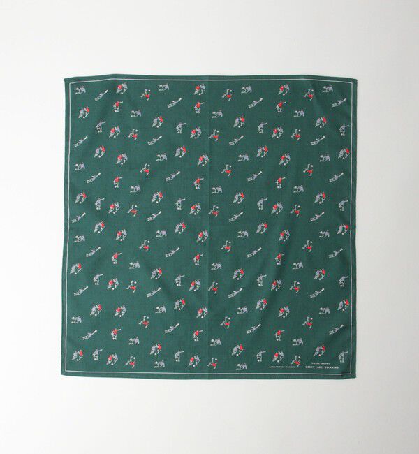 UNITED ARROWS green label relaxing「GLR シーアイランド サッカー ハンカチ」|ハンカチ|